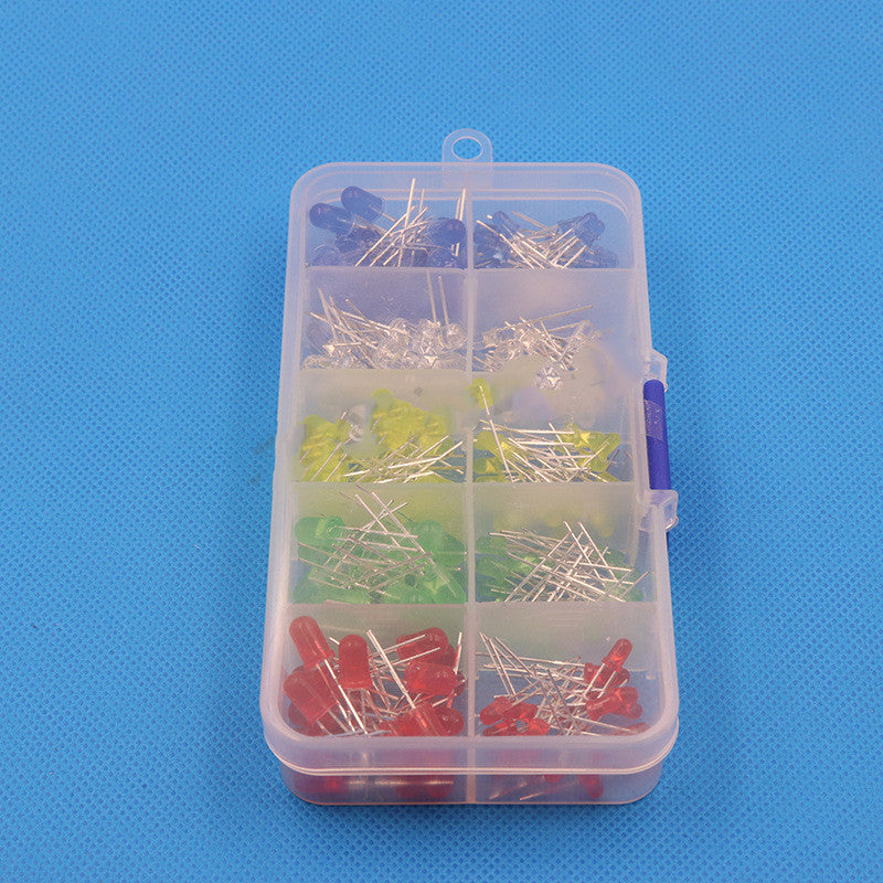 Verschiedene LED-Packungen, 200 Stück, 5 mm, 3 mm