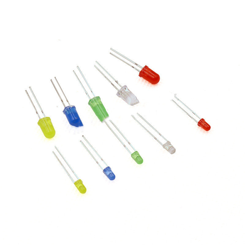 Verschiedene LED-Packungen, 200 Stück, 5 mm, 3 mm