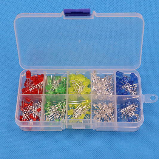 Verschiedene LED-Packungen, 200 Stück, 5 mm, 3 mm