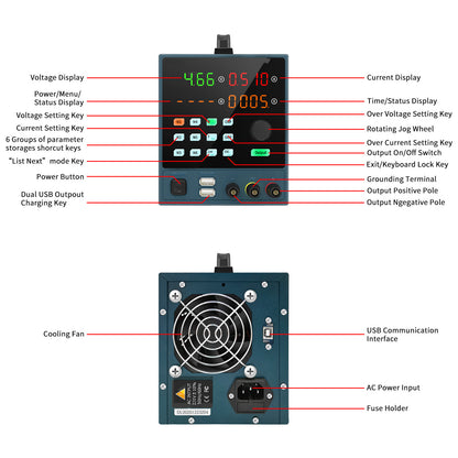 Hanmatech HM310T 0-32V/10A Netzteil