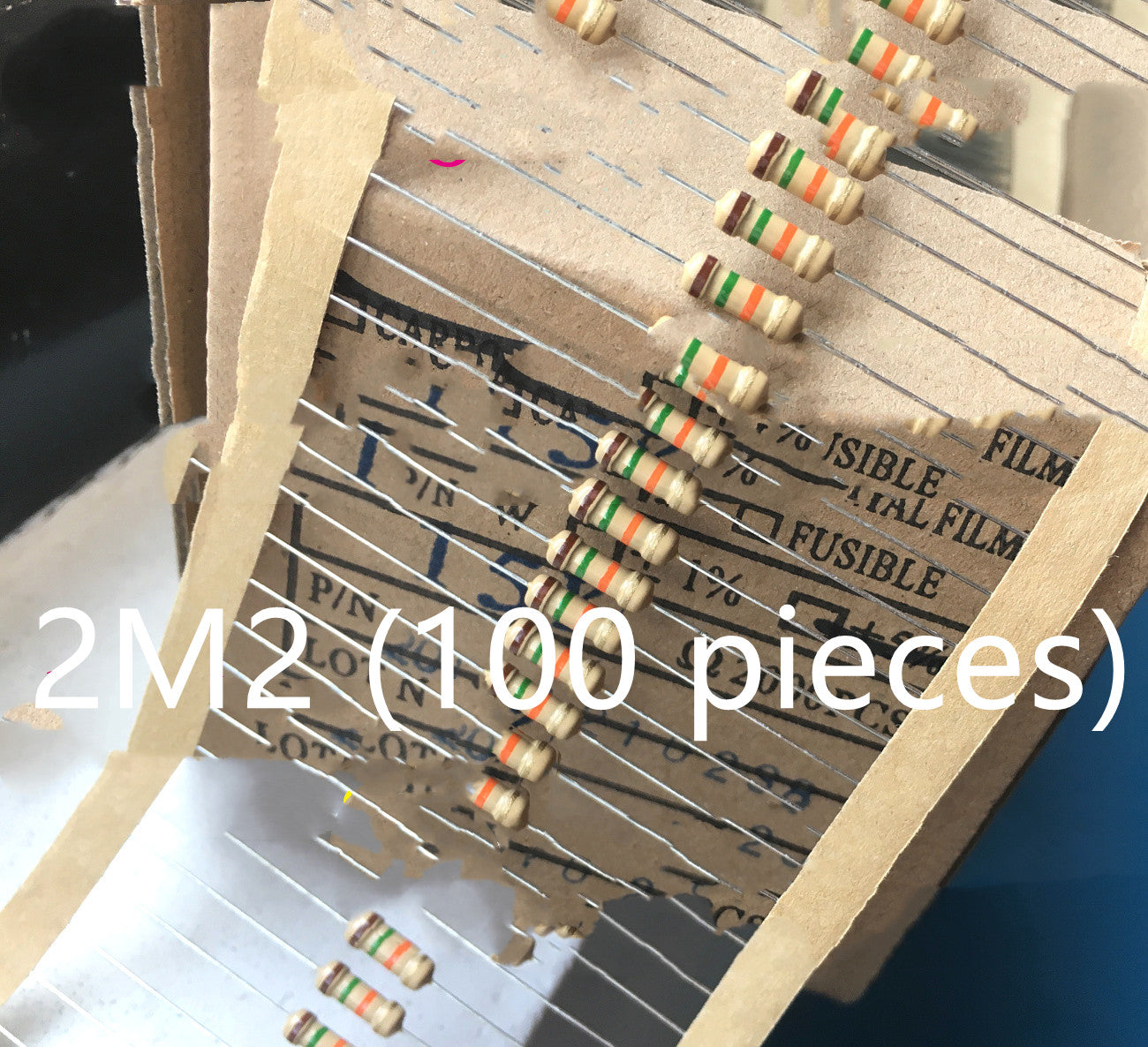 100-teiliges Set mit gemischten Widerständen